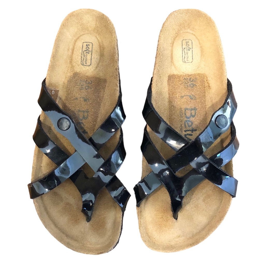 Birkenstock Betula Black Sandals Size 36/5.5